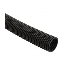 PVC 25MM 750N 50M BLACK CORRUGATED CONDUITS